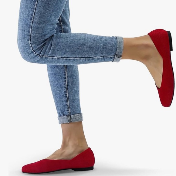 27. NWT mysoft Ballet Flats Round Light Mesh Knit Ballerina Slip On MSRP $26 - Picture 6 of 7